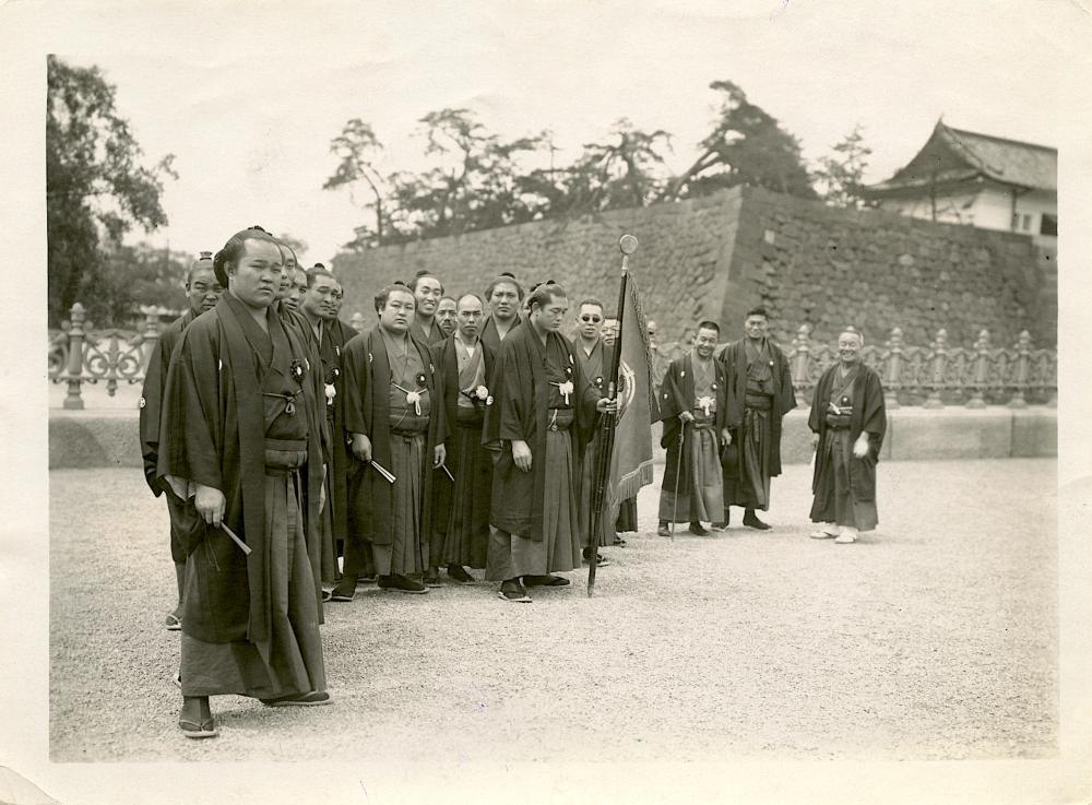 Historical Photo Japan Champion Wrestlers