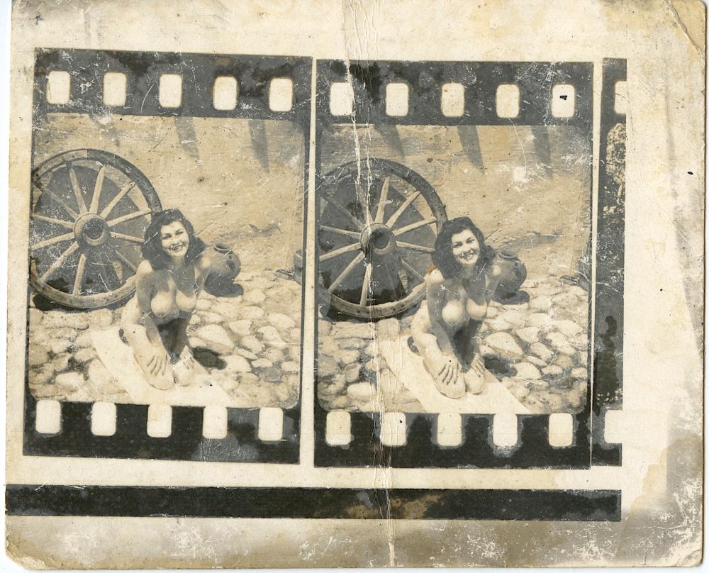 Early Vintage Photograph with Artistic Nudes