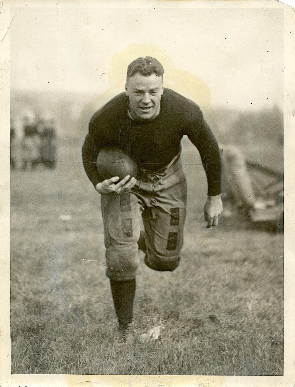 Rare Antique College Football Holy Cross