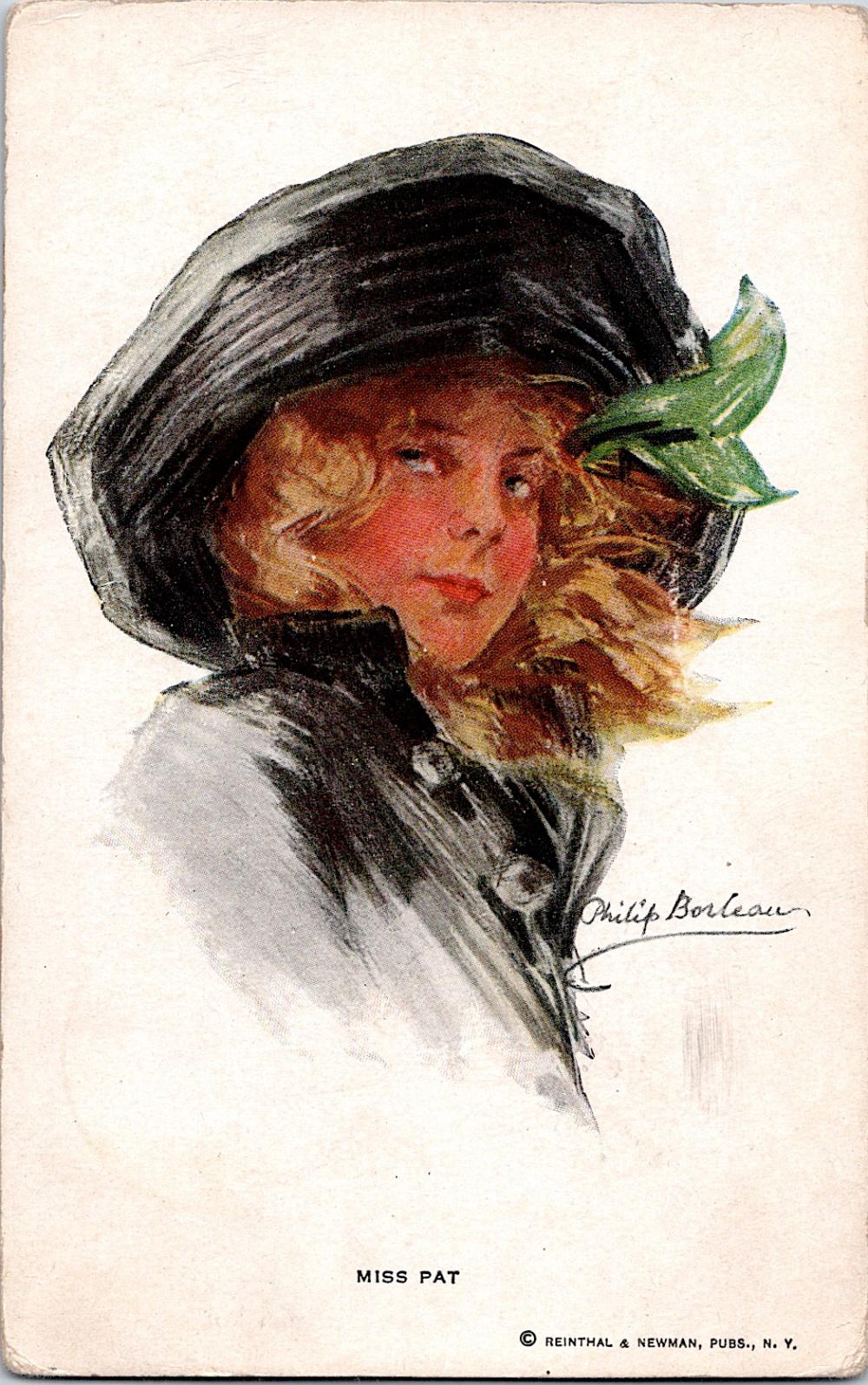 Antique Postcard Art Deco Philip Borleau