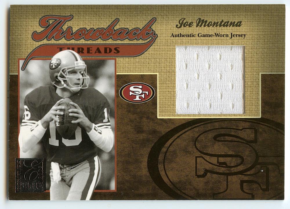 2005 Joe Montane Piece Jersey DonRuss 043/150 SF