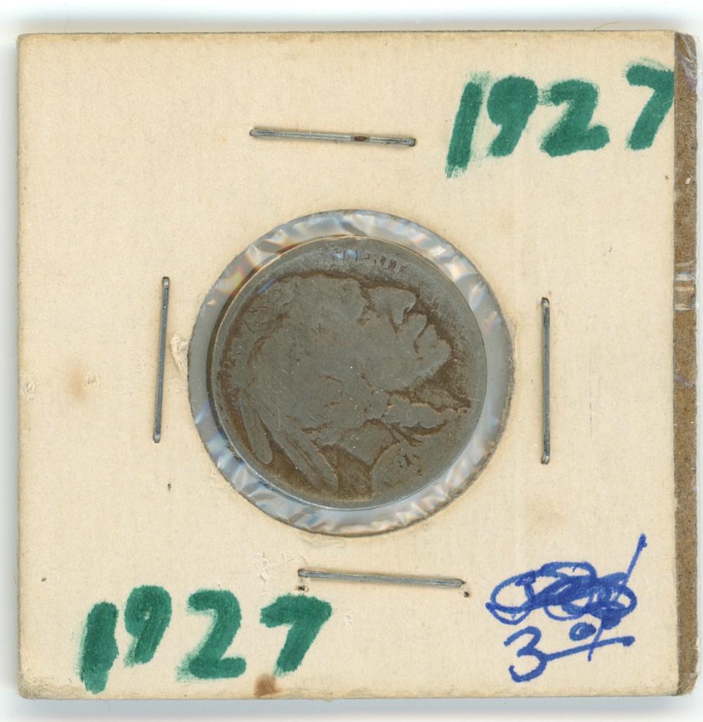 1927 Buffalo (Indian Head) Nickel from Collector