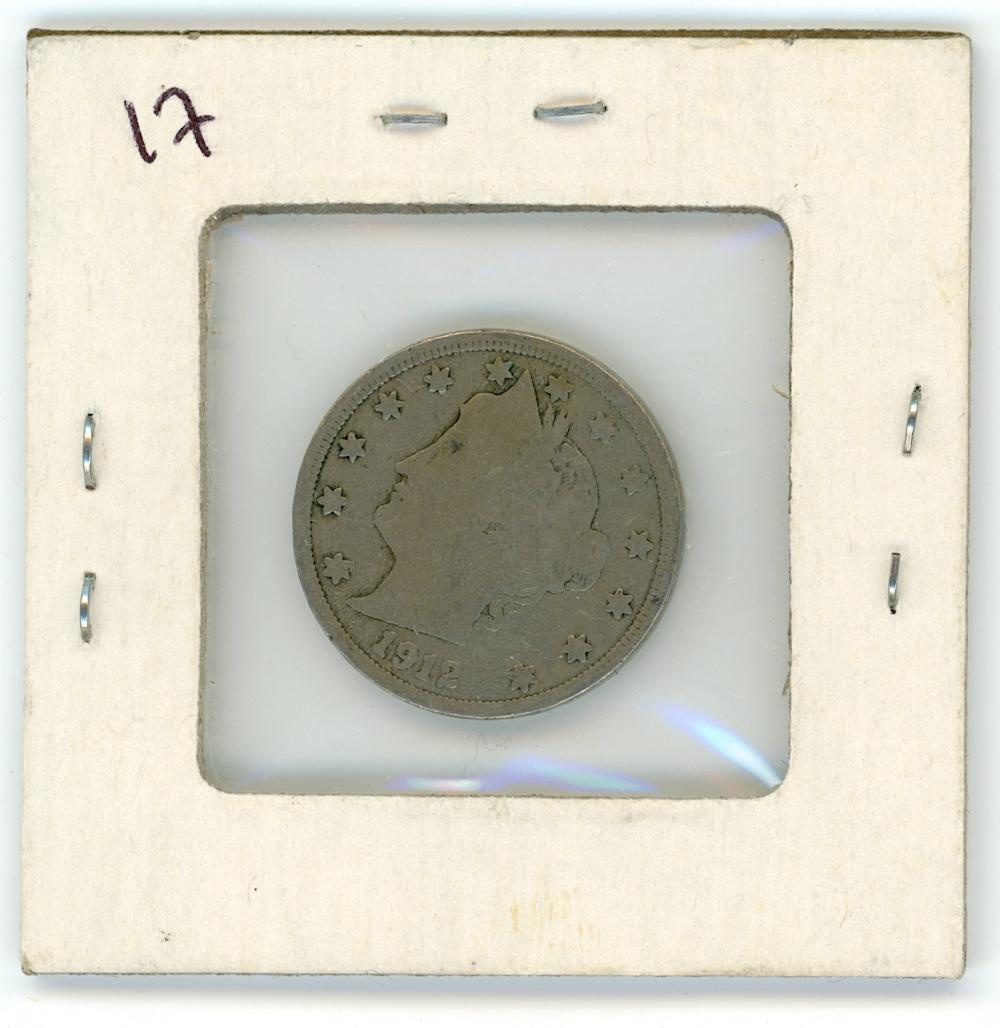 1912 Liberty V Nickel 5C - U.S. Coin from Collector