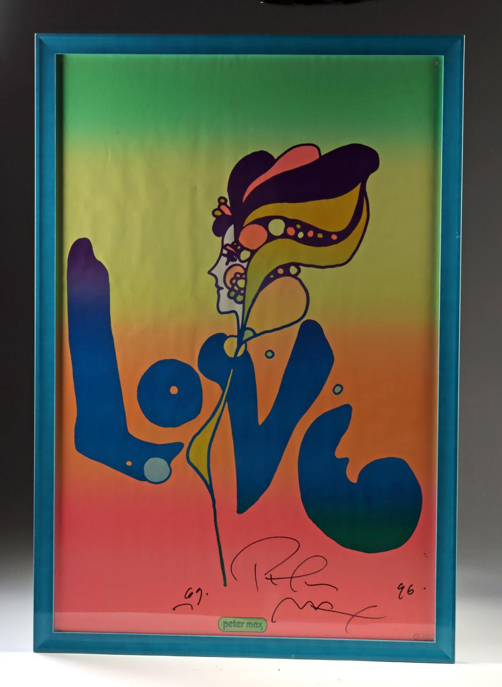 Sold at Auction: Peter Max, Peter Max Pop Art Poster - 