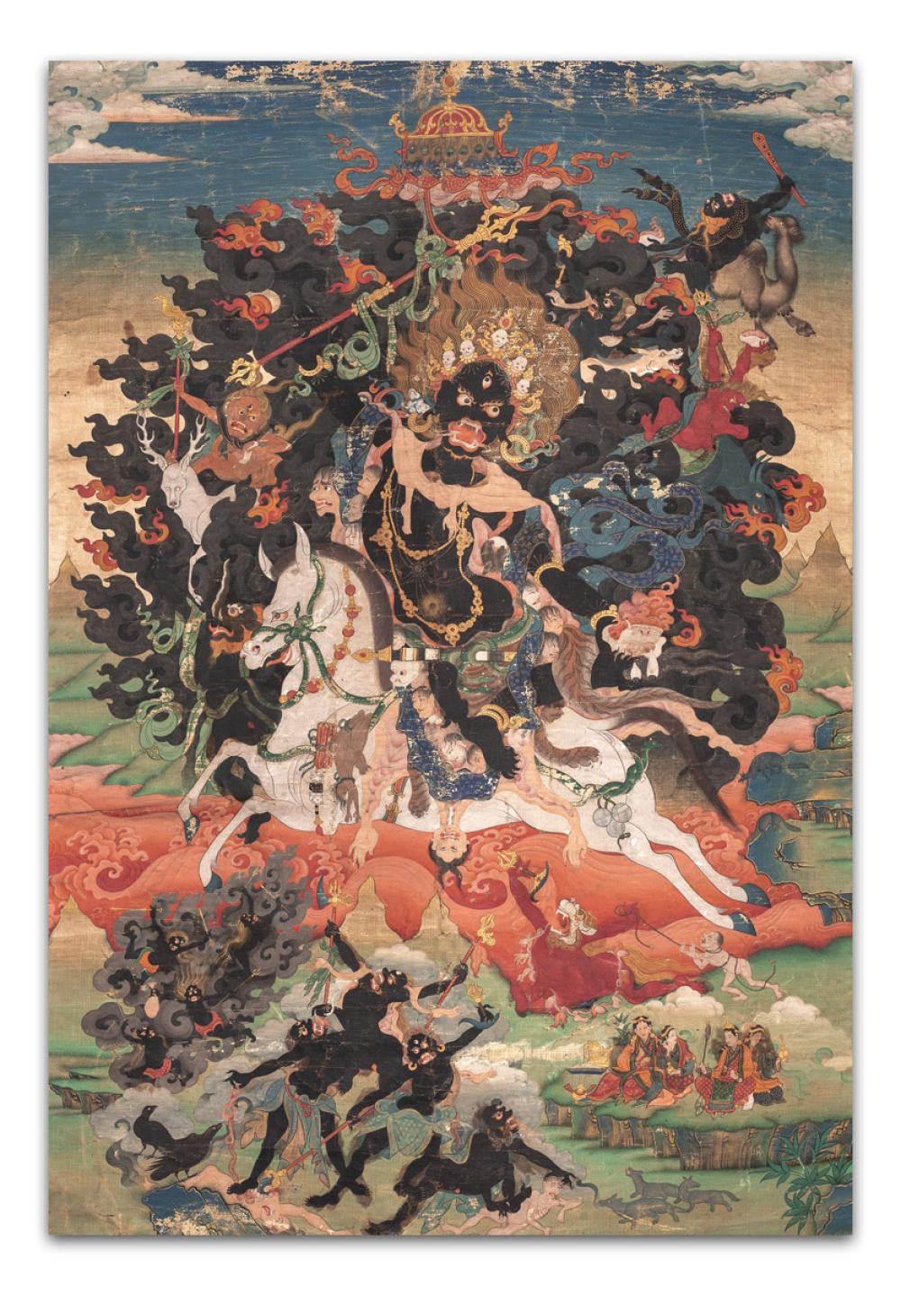 PAL LDAN LHA MO - THE WRATHFUL PATRON GODDESS OF TIBET