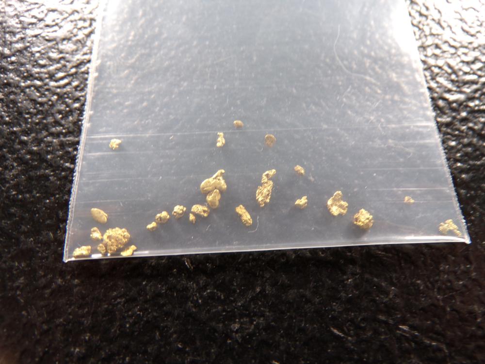 Bag of 0.48 Grams of SOLID GOLD Nuggets!