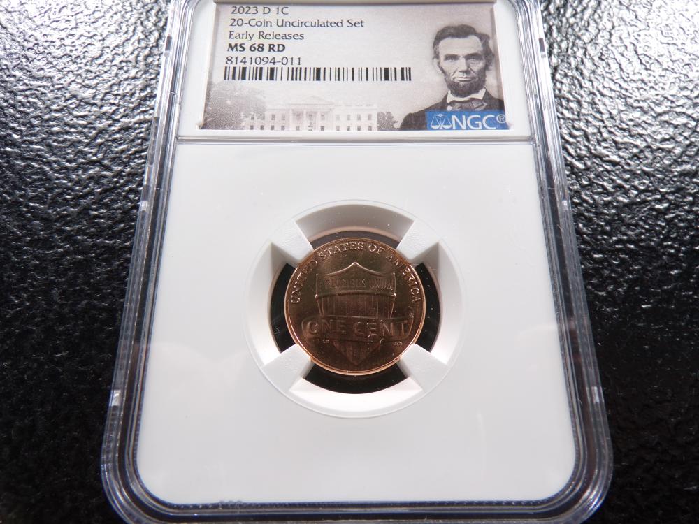 2023-D Lincoln Shield Cent - NGC MS68 RD *Early Release*
