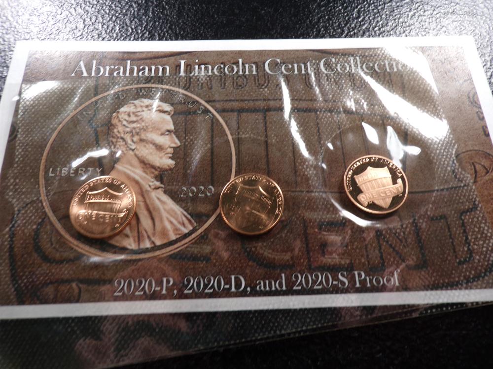 Abraham Lincoln Cent Collection - 2020-P&D and S-PROOF