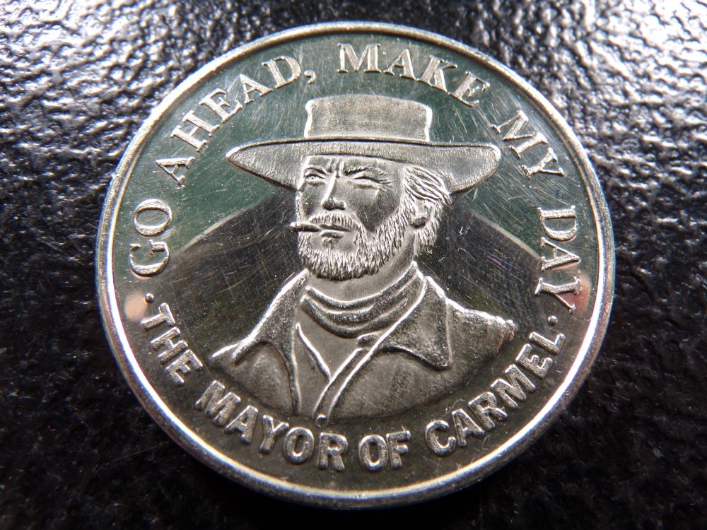 1 oz .999 Fine Silver "Dirty Harry" Art Round