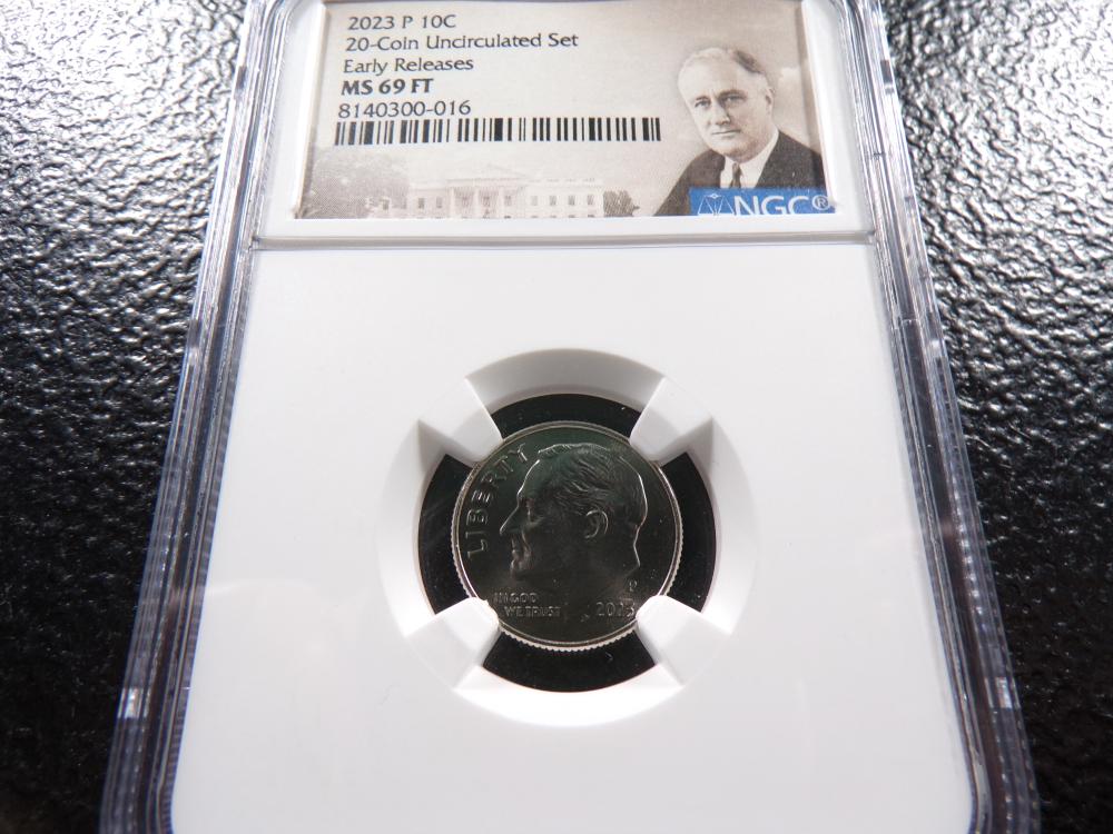 2023 P Roosevelt Dime - NGC MS69 FT ***ULTRA HIGH GRADE***
