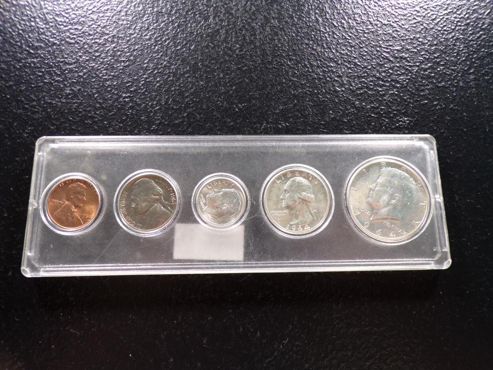 1964 Year Coin Set in Whitman Case