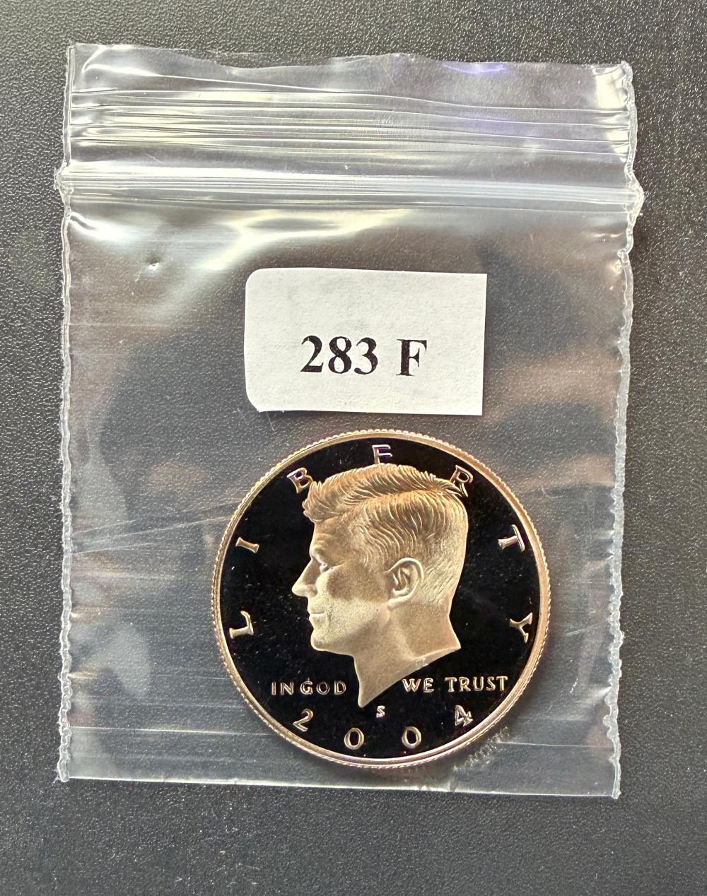 2004 S Proof Kennedy Half Dollar (Cu-Ni Clad) from original proof set