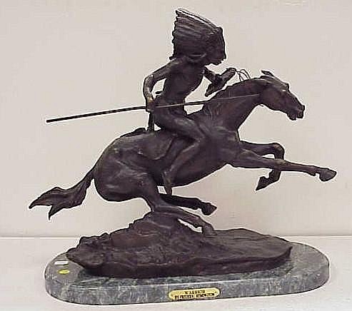 Bronze after Frederic Remin... image