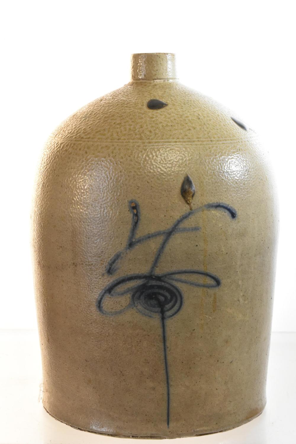 19th C Decorated Bumble Bee Jug
