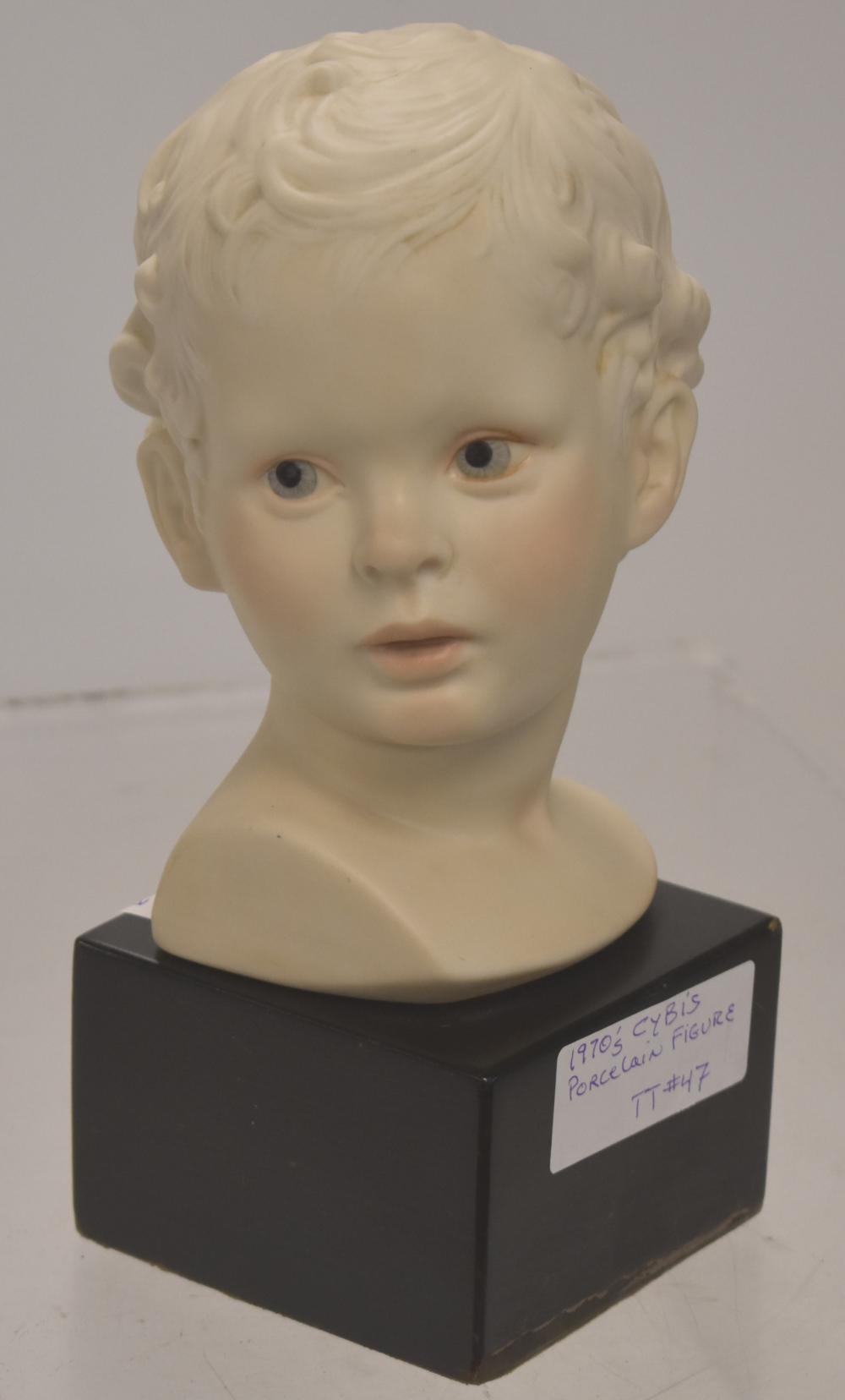 Vintage Cybis porcelain figure of boy