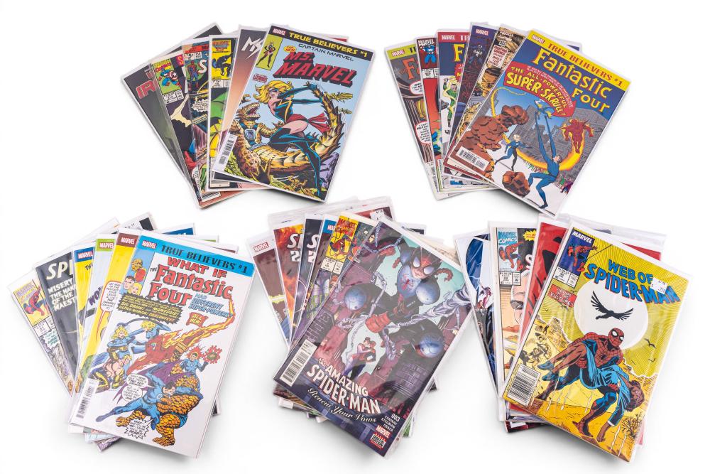 Collection of Marvel Comic Books