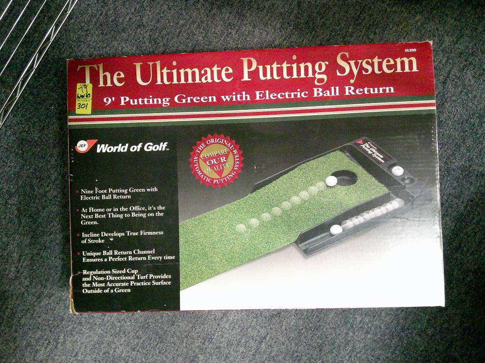 The Ultimate Putting System - works