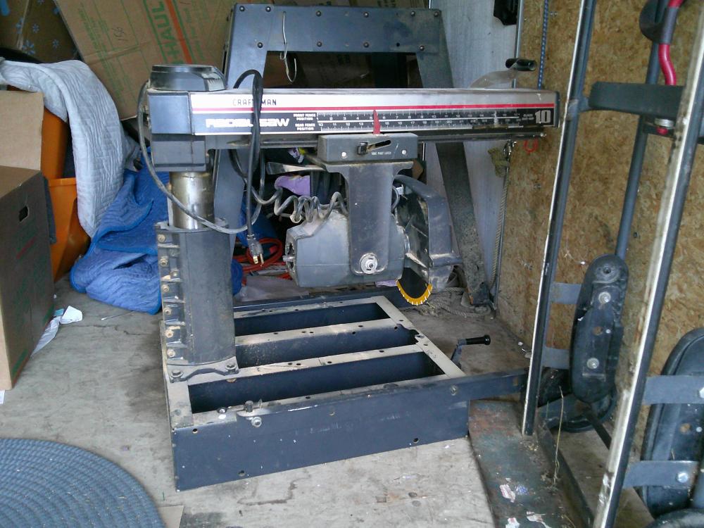Craftsman radial saw