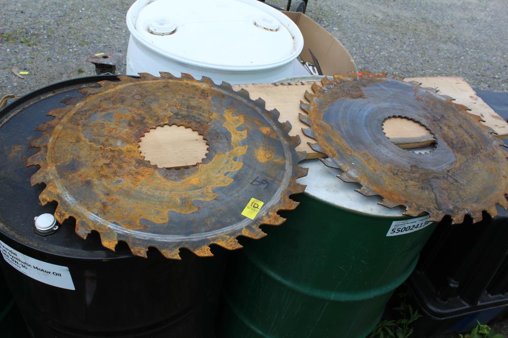 2 Large saw blades – 23” image