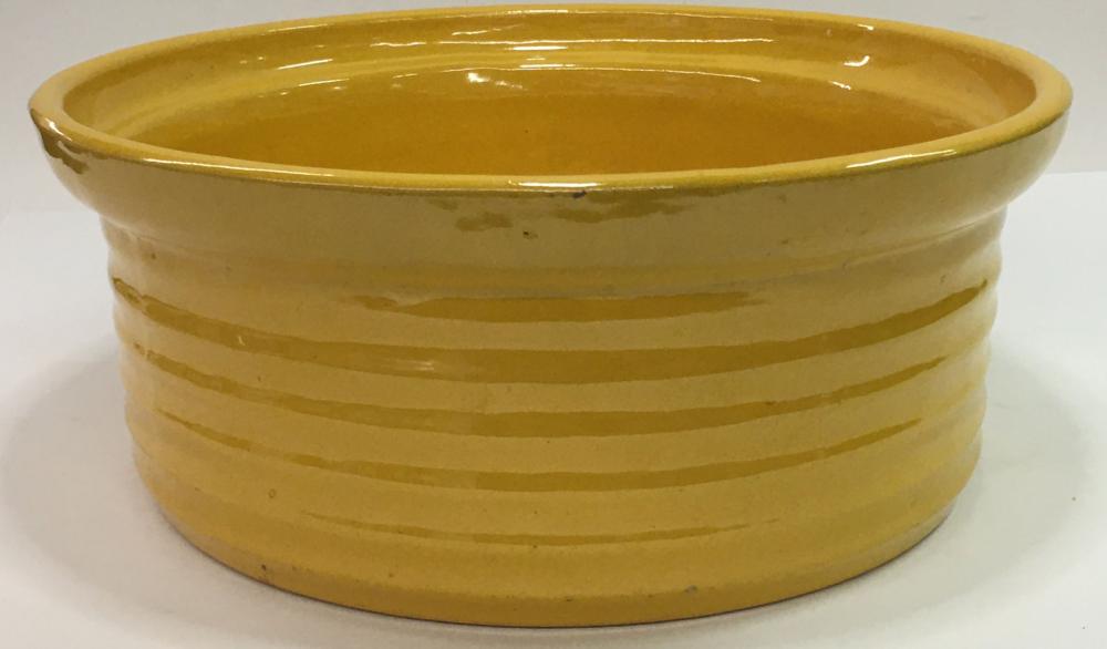 Bauer Los Angeles Yellow Ceramic Bowl