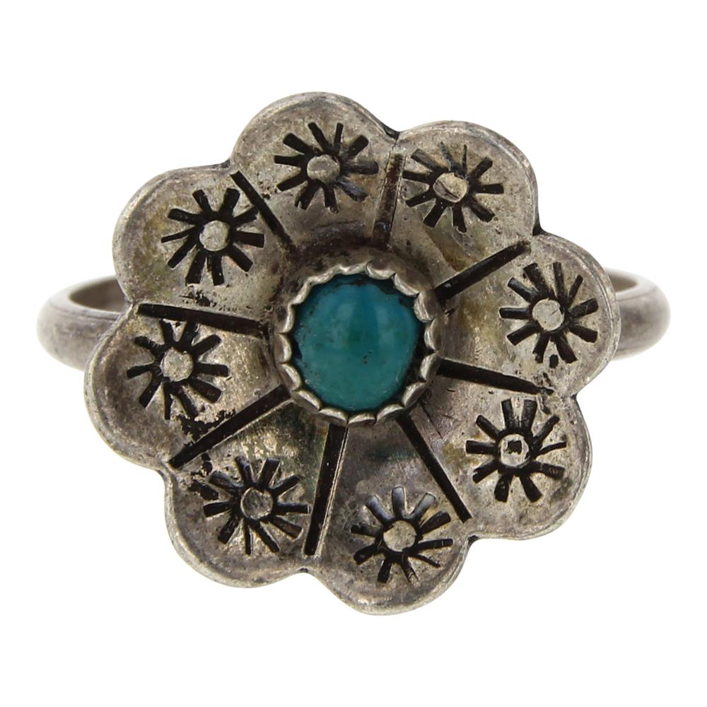 Vintage Pawn Turquoise Flow... image