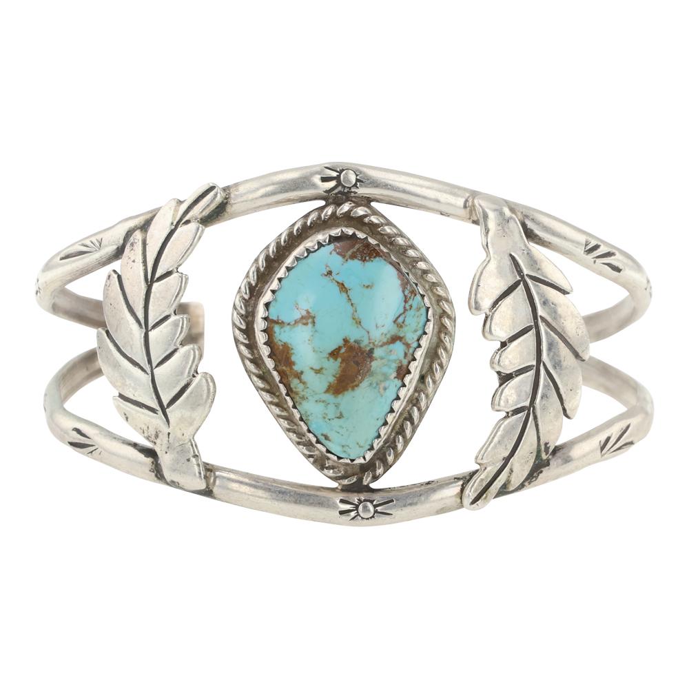 Navajo Royston Turquoise Cuff Bracelet