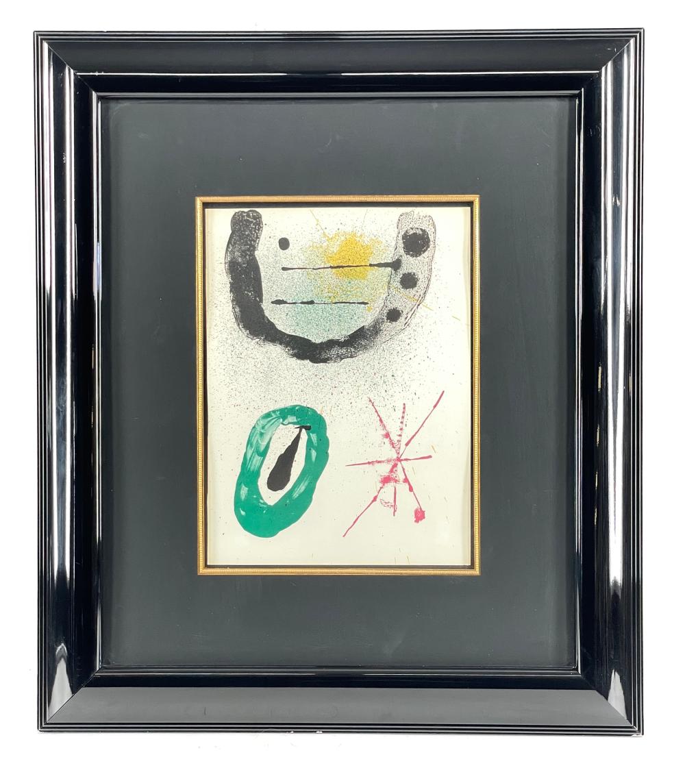 JOAN MIRO "THE GARDENER'S DAUGHTER II" LITHOGRAPH