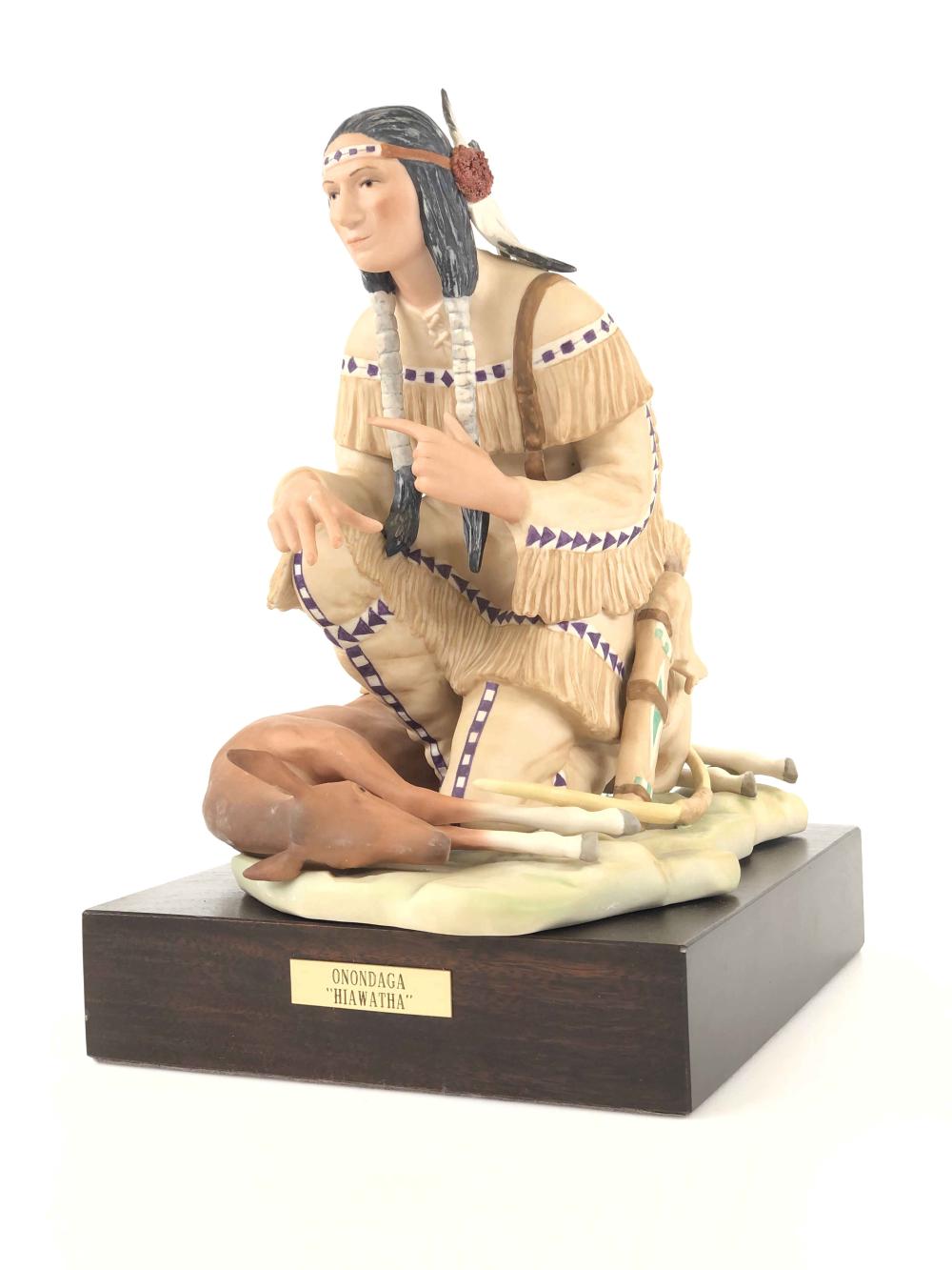 Cybis Onandaga Hiawatha 1969 Porcelain Sculpture