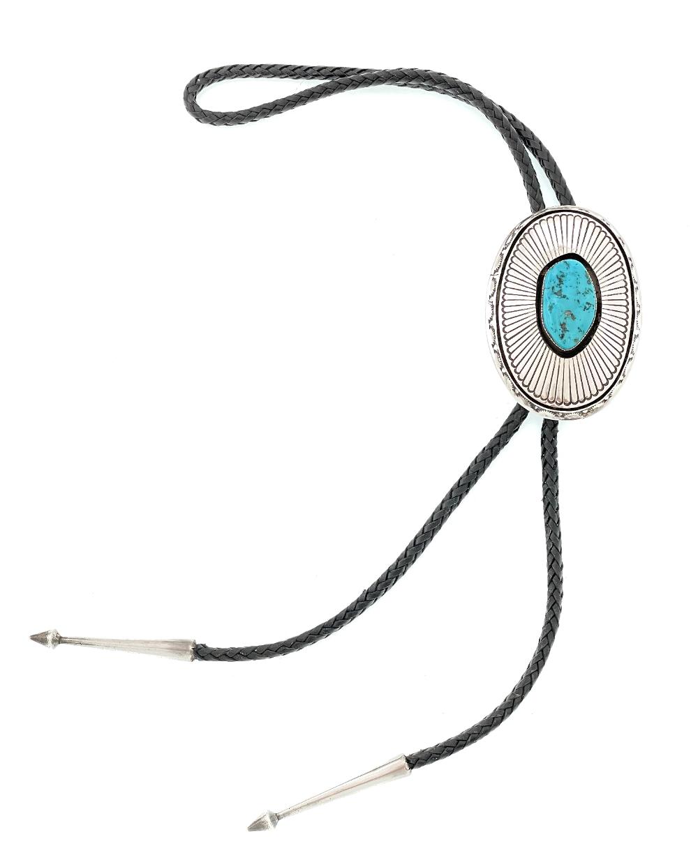 HN NAVAJO STERLING SILVER T... image