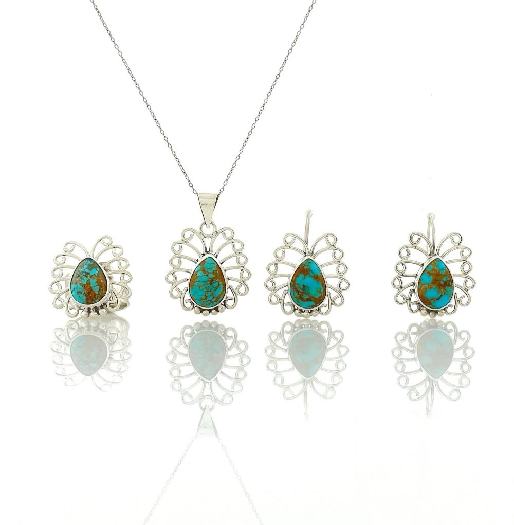 5PC DINENE 950 SILVER JEWEL... image