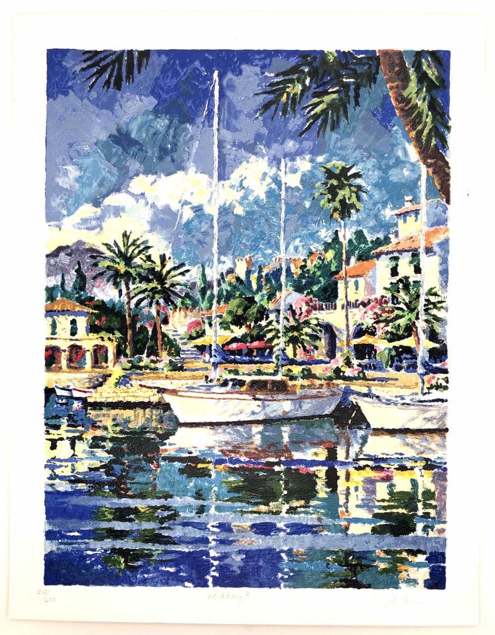 HAZEL SOAN "MIDDAY 3" HAND SIGNED SERIGRAPH