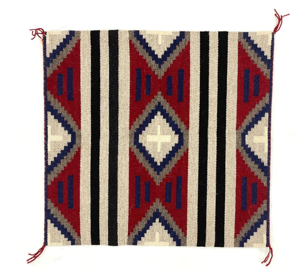 INESS NEZ NAVAJO SHIPROCK MINIATURE CHIEFS BLANKET