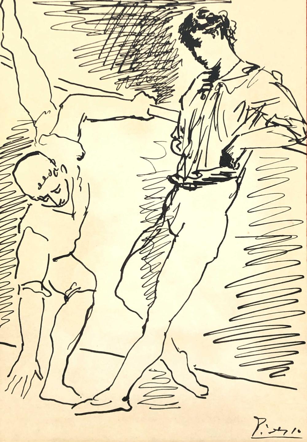 AFTER PABLO PICASSO "GRACE ET MOUVEMENT" PRINT