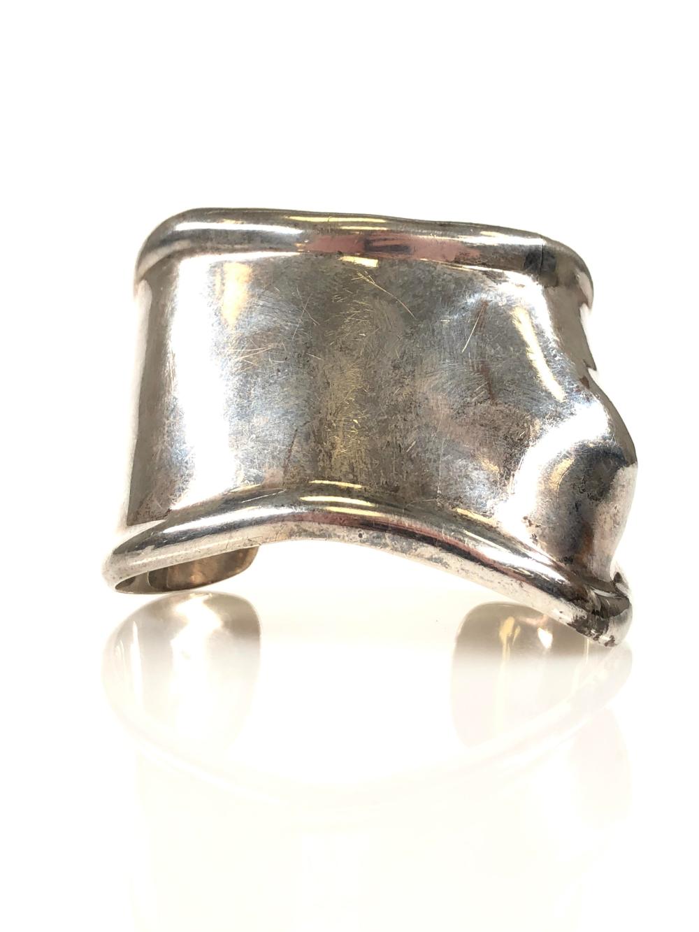 Modern Mexico Sterling Silver Cuff