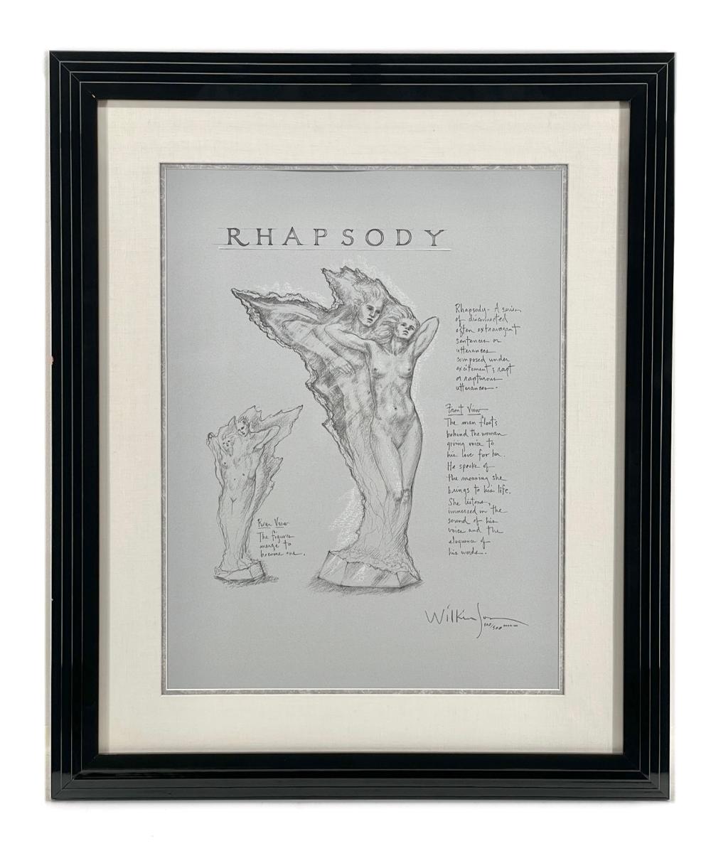 MICHAEL WILKINSON "RHAPSODY" LITHOGRAPH