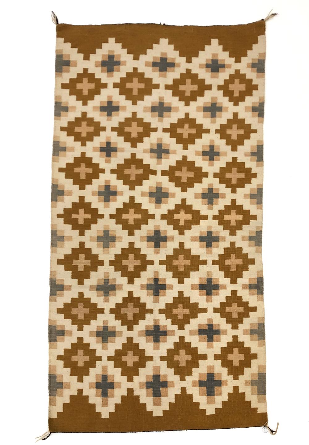 VINTAGE NAVAJO REGIONAL RUNNER STYLE WEAVING / RUG