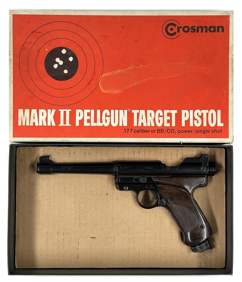 VINTAGE CROSMAN MARK II TARGET .177 CAL CO2 AIR PISTOL