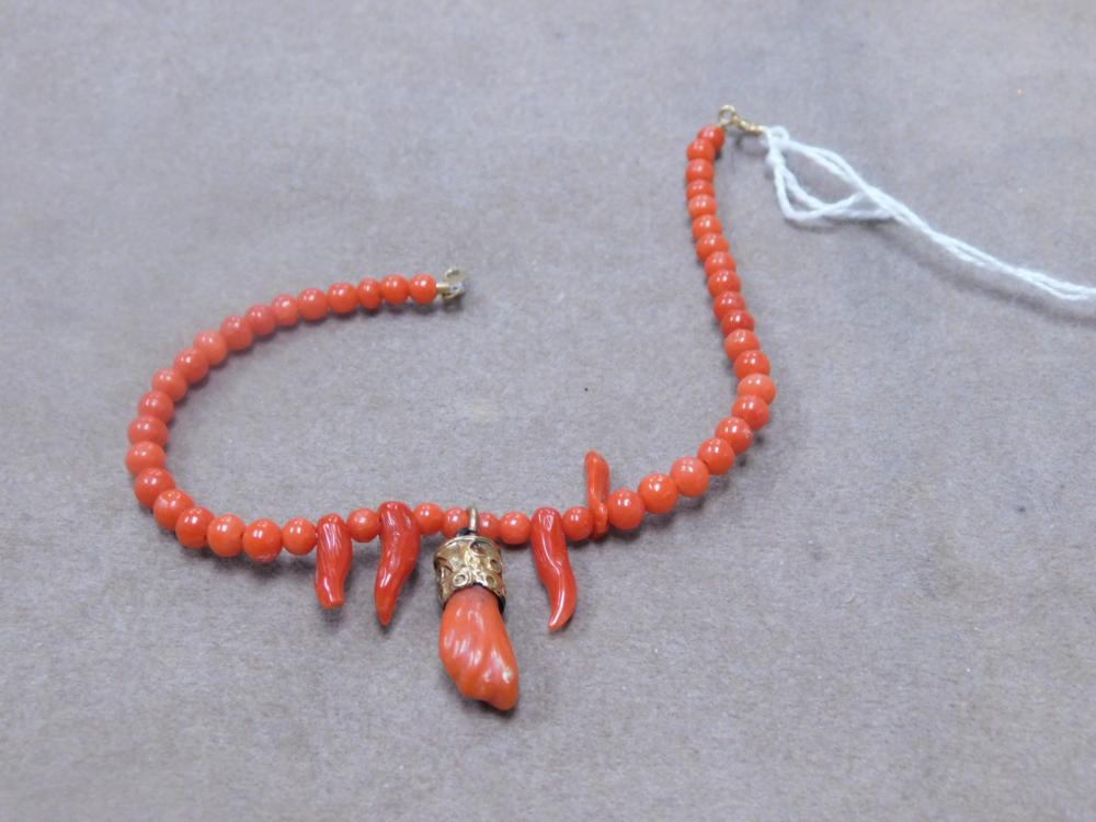 Vintage Coral Bracelet