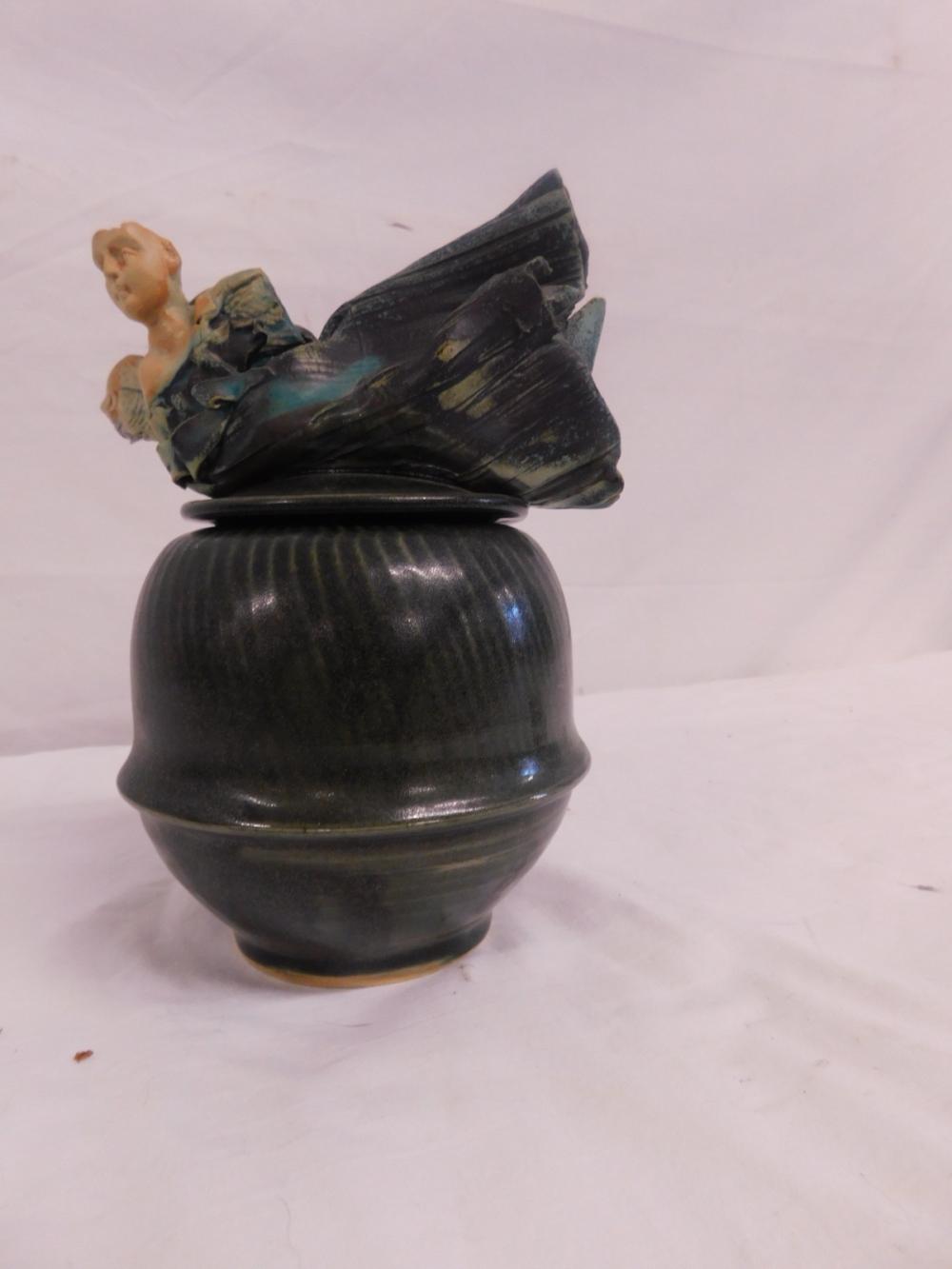 Contemporary Art Porcelain Jar