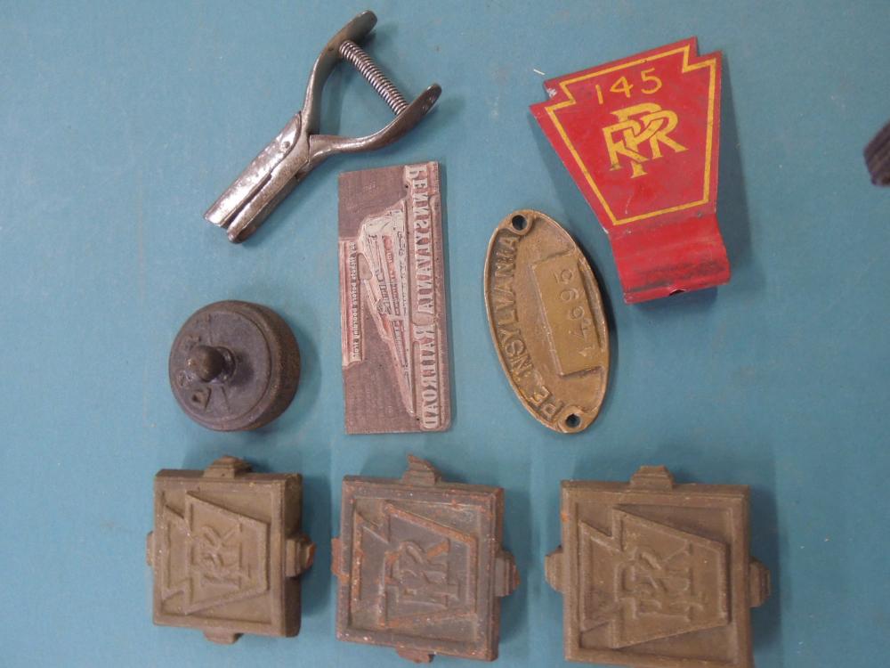 Assorted P. R. R. Metal Collection