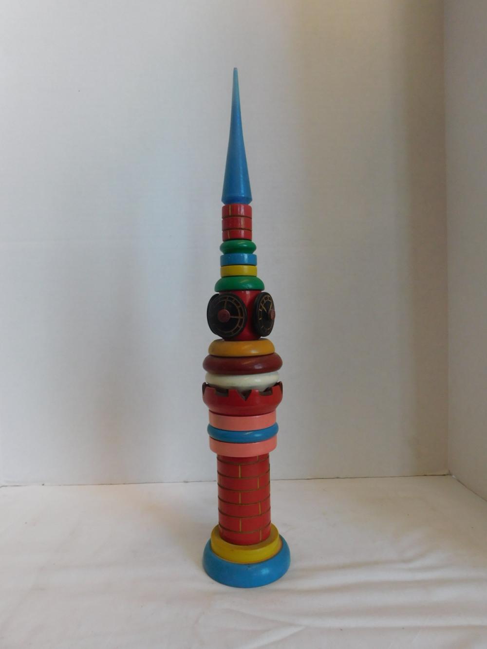 Russian Wood Tower Toy