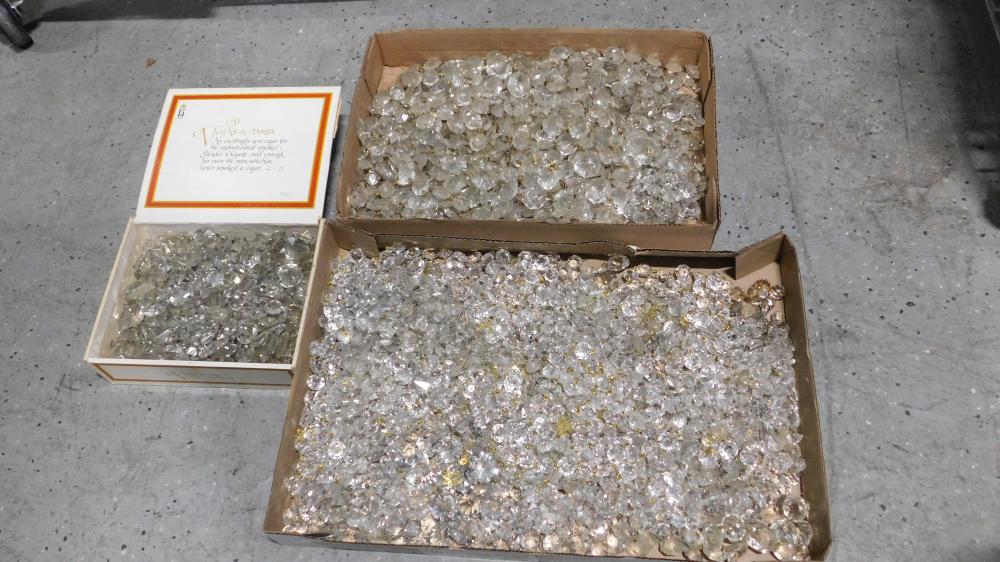 3 Trays Crystal Beads