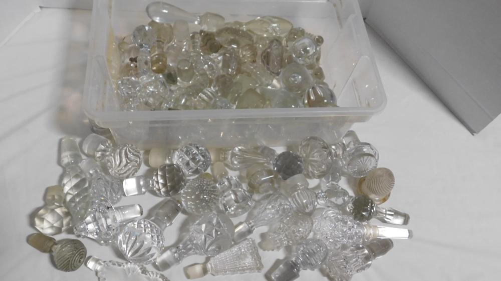 Lot of Large Crystal Stoppers