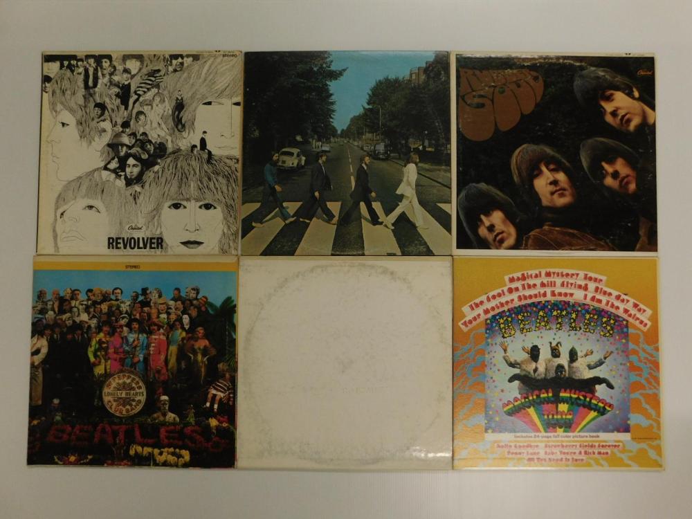 Beatles & Rolling Stones LP Lot