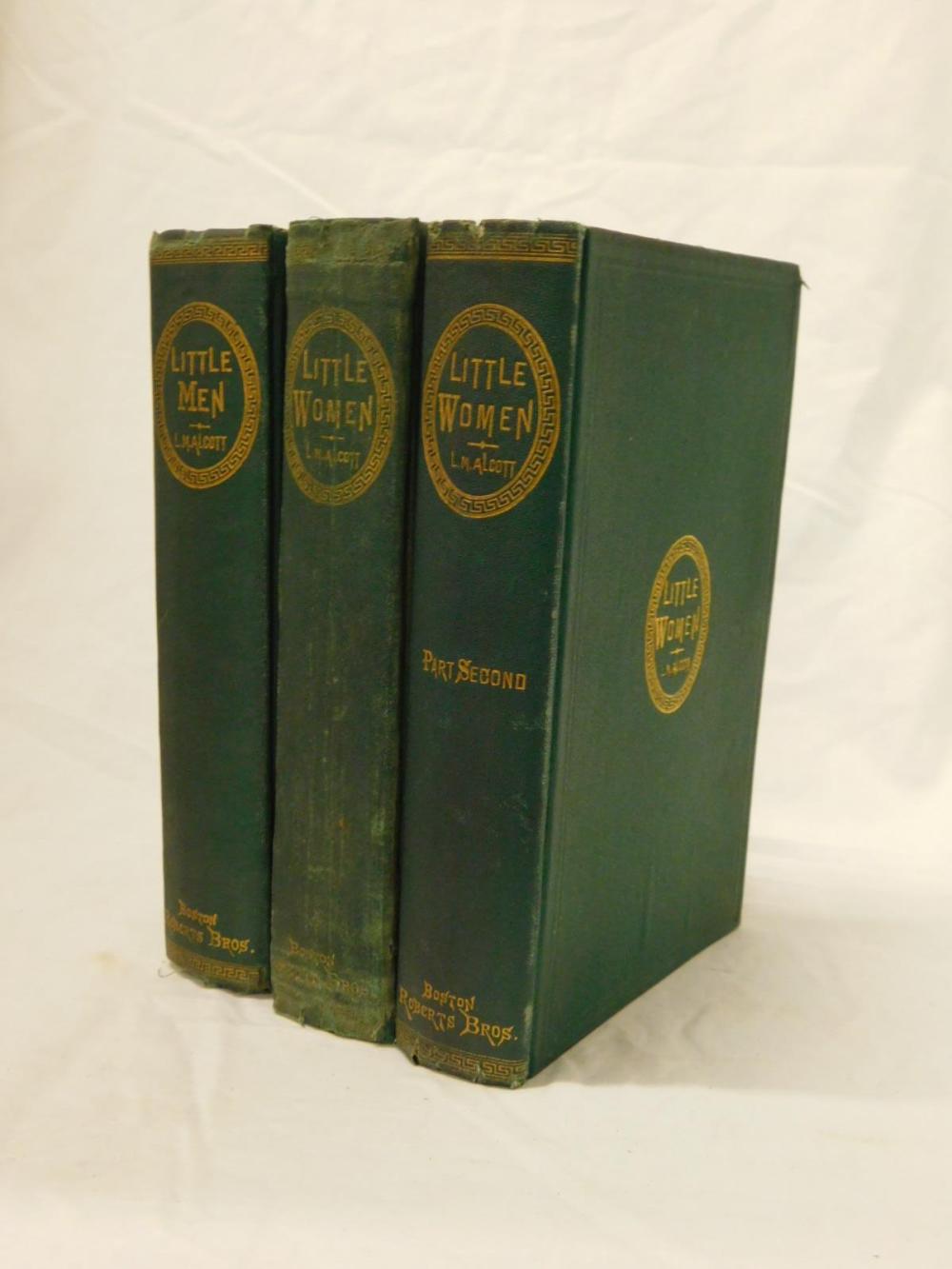 Alcott Louisa Little Women Little Men 1st Ed