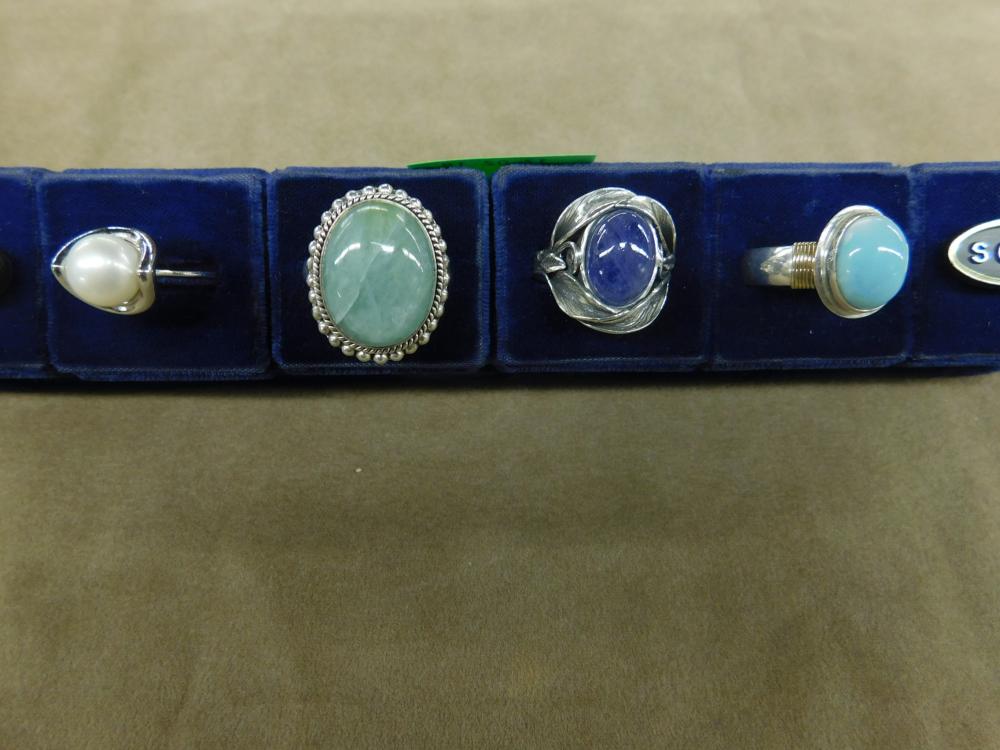 4 Sterling Rings