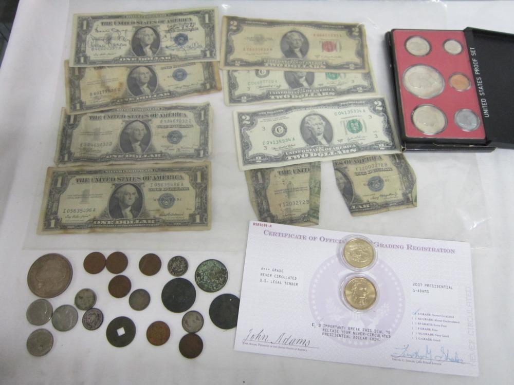 Misc Coins & Paper Money