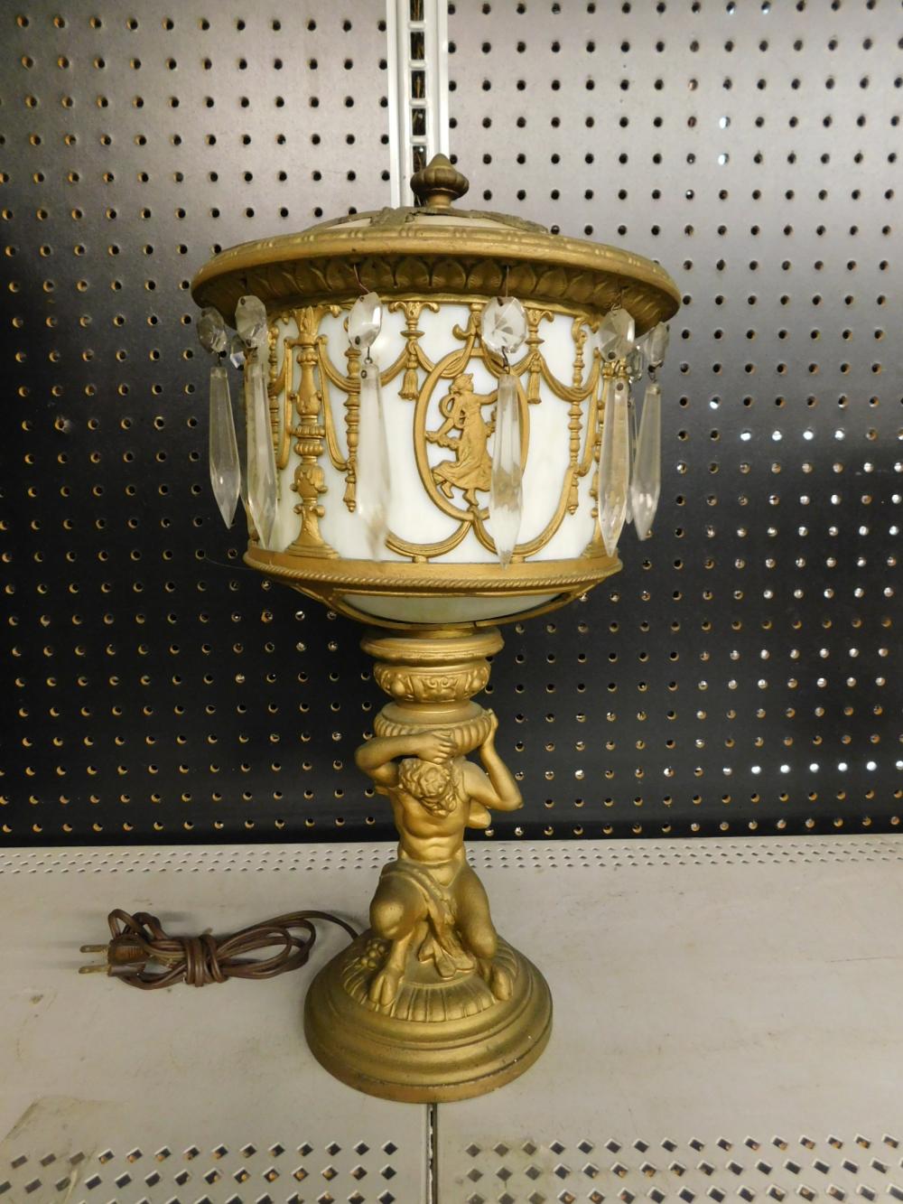 Neoclassic Figural Night Lamp