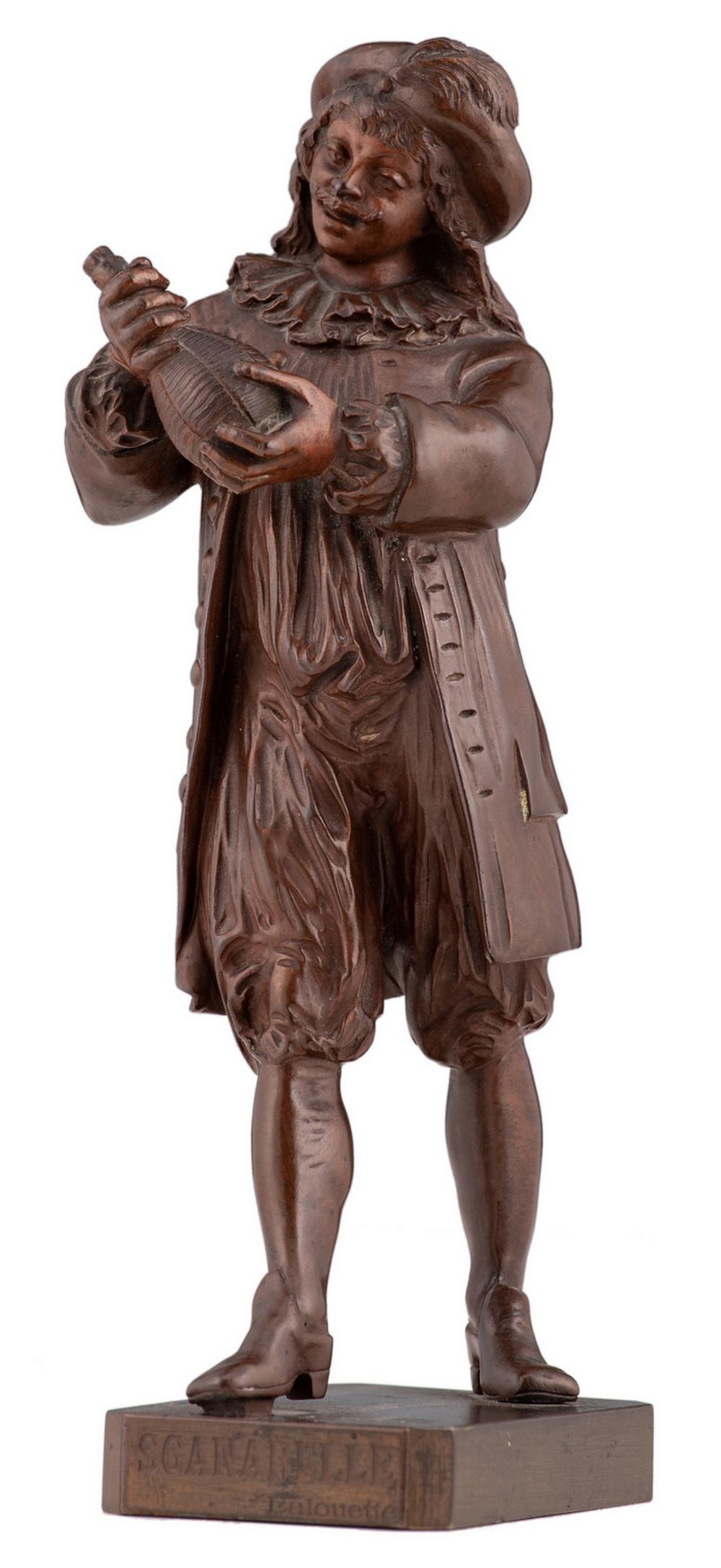 Lalouette, 'Sganarelle', bronze with various patinas, H 21 cm