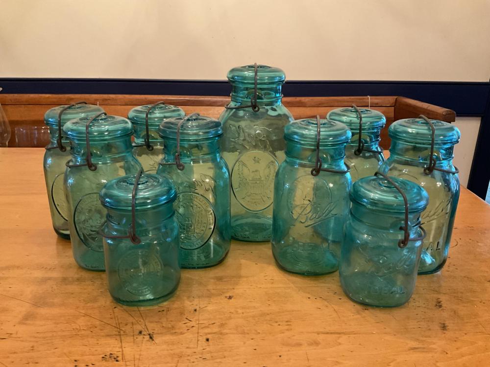 Vintage Glass Jar Collection